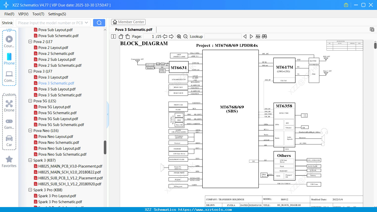 Tecno Pova 3 Schematic